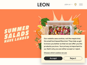 'leon.co' screenshot