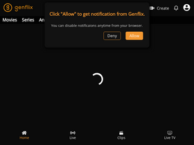 'genflix.co.id' screenshot