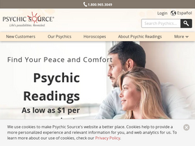 'psychicsource.com' screenshot