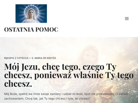 'ostatniapomoc.pl' screenshot