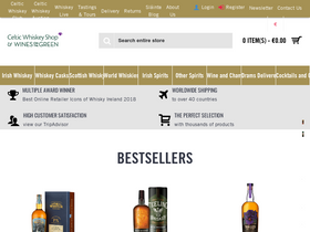 'celticwhiskeyshop.com' screenshot