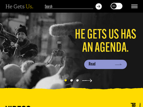 'hegetsus.com' screenshot