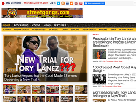 'streetgangs.com' screenshot