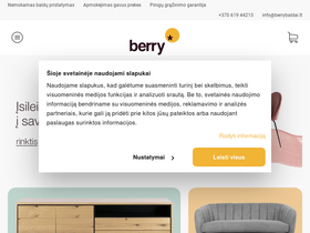 'berrybaldai.lt' screenshot