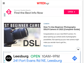 'w1tech.xyz' screenshot