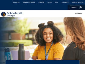 'schoolcraft.edu' screenshot