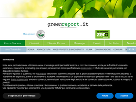 'greenreport.it' screenshot