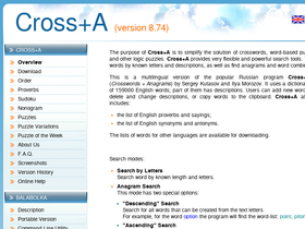 'cross-plus-a.com' screenshot
