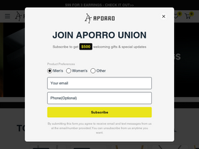 'aporro.com' screenshot