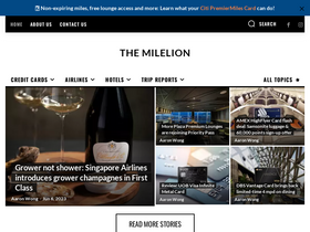 'milelion.com' screenshot