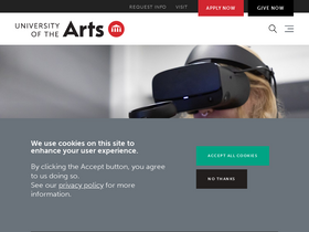 'uarts.edu' screenshot
