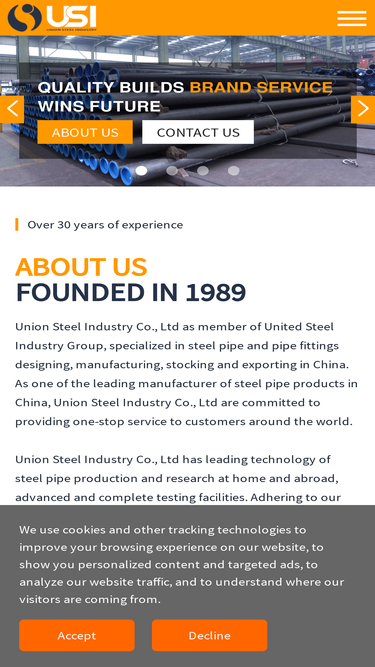 union-steels.com
