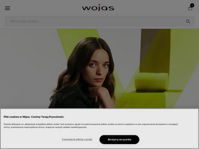 'wojas.pl' screenshot