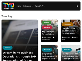 'tweakyourbiz.com' screenshot