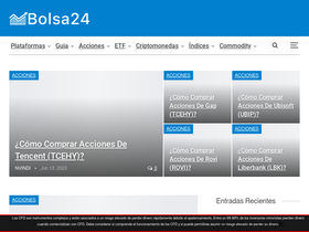 'bolsa24.net' screenshot