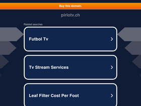 'pirlotv.ch' screenshot