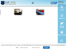 'sindicateuropol.ro' screenshot
