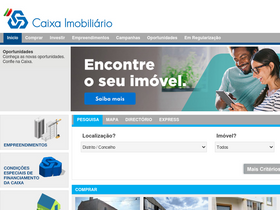 'caixaimobiliario.pt' screenshot
