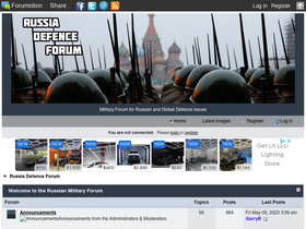 'russiadefence.net' screenshot