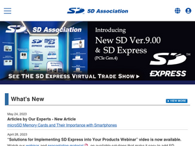 'sdcard.org' screenshot