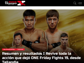 'elrocktagono.com' screenshot