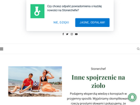 'stonerchef.pl' screenshot