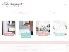 'justagirlandherblog.com' screenshot