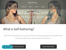 'selfauthoring.com' screenshot