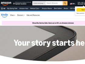 'kindle.com' screenshot