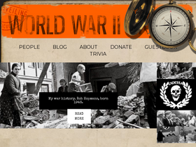 'ww2gravestone.com' screenshot