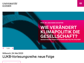 'unilu.ch' screenshot