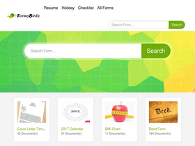 'formsbirds.com' screenshot