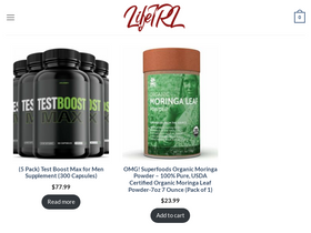 'lifeirl.com' screenshot