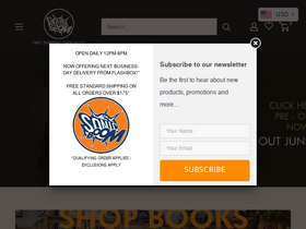 'sonicboommusic.com' screenshot