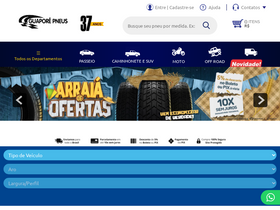 'guaporepneus.com.br' screenshot