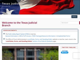 'xml.card.txcourts.gov' screenshot