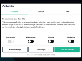 'collectia.dk' screenshot