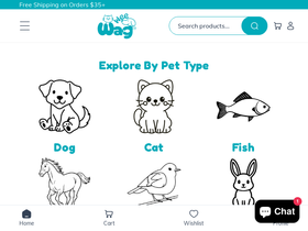 weewag.com homepage screenshot