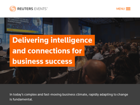 'reutersevents.com' screenshot