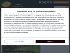 'au-senegal.com' screenshot
