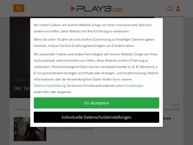 'play3.de' screenshot