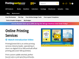 'printingcenterusa.com' screenshot