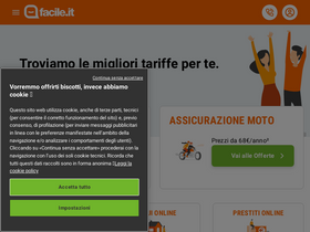 'facile.it' screenshot