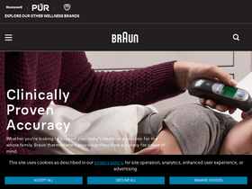 'braunhealthcare.com' screenshot