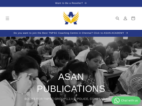 asanpublications.com homepage screenshot