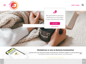 'chickadvisor.com' screenshot
