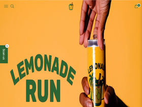 Lemonade homepage screenshot