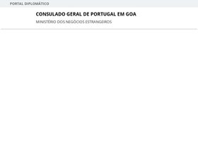 'consuladoportugalgoa.com' screenshot