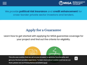'miga.org' screenshot