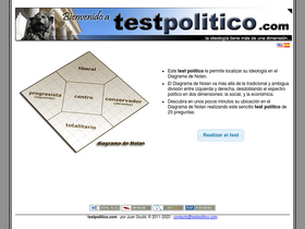 'testpolitico.com' screenshot